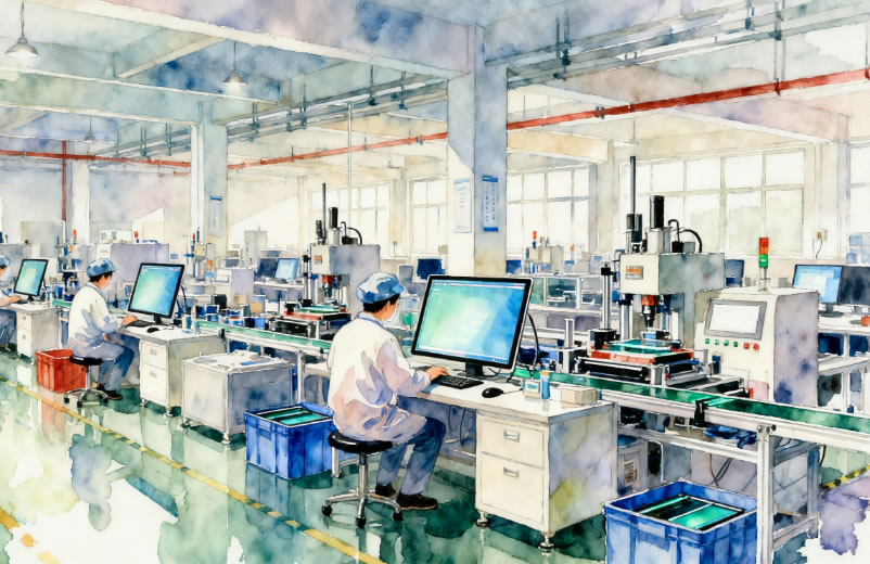 2025年触摸屏行业统计数据分析：诺东电子一季度国内外触摸屏订单已排产6250万片