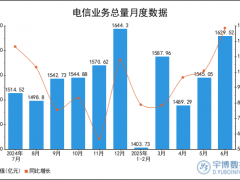 2025年1-6月全国电信业务总量统计分析